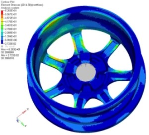汽车轮毂的拓扑优化设计的图8